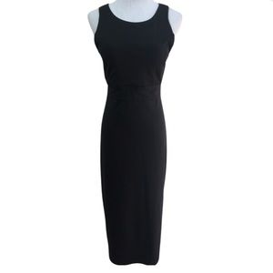 Athleta Black Olive Midi Dress